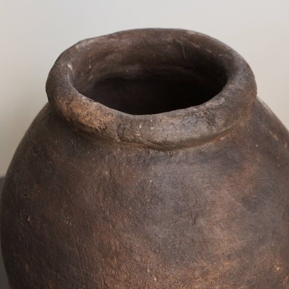Handmade Tunisian Antique Vase | Wabi-Sabi Inspired - Picture 4 of 7